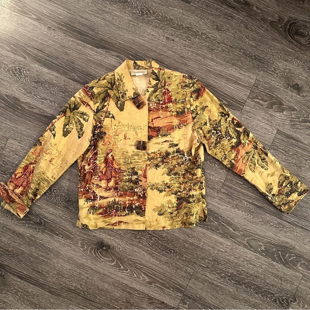 Painted Pony Linen Jacket